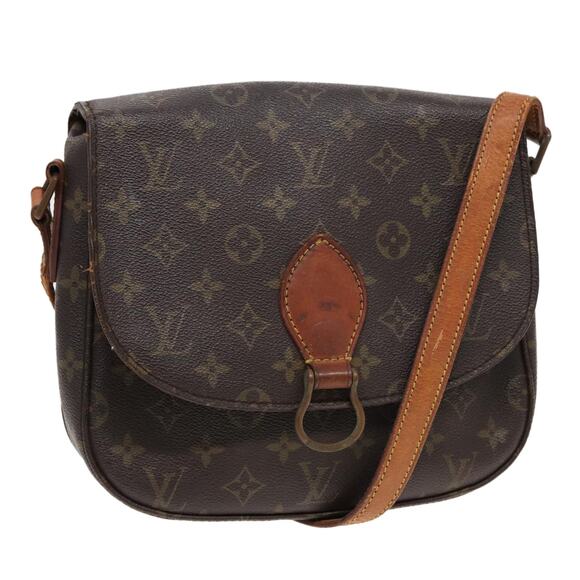 LOUIS VUITTON Monogram Saint Cloud GM Shoulder Bag M51242 - Picture 1 of 13
